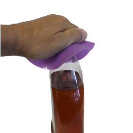 3 Pack Silicone Jar Opener Gripper Pad Multi-Purpose Heat Resistant Coaster 4.75" Easy Open Bottle Tops Sport Bottles For the Weak and Elderly