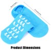 Wanmu 2 Pairs Silicone Socks for Dry Cracked Feet -