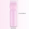 1 Pcs Root Comb Applicator Bottle 6 Ounce Hair Oil