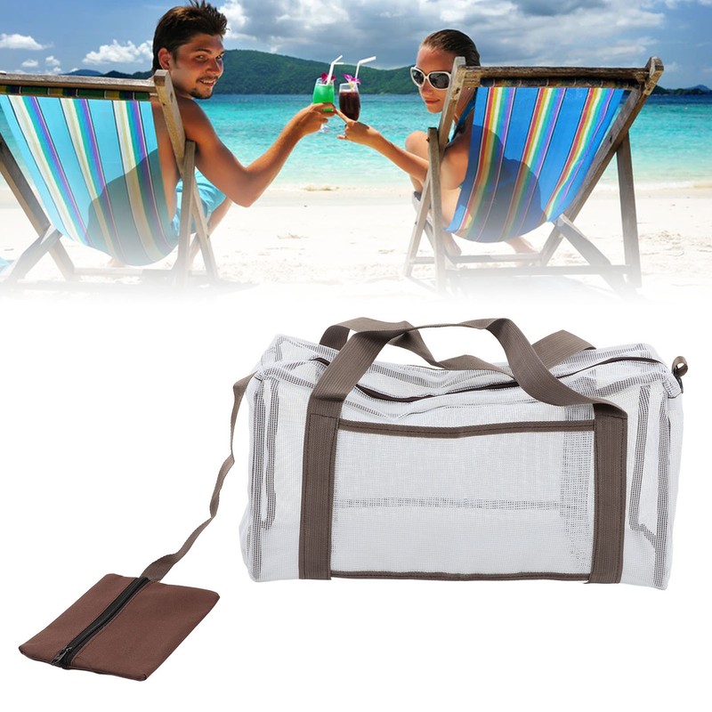 Mesh Beach Bag Extra Large Lightweight Quick Dry Outdoor Beach