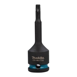 Makita E-19794 T-Impact Socket 1/2 Inch T30 Impact Black