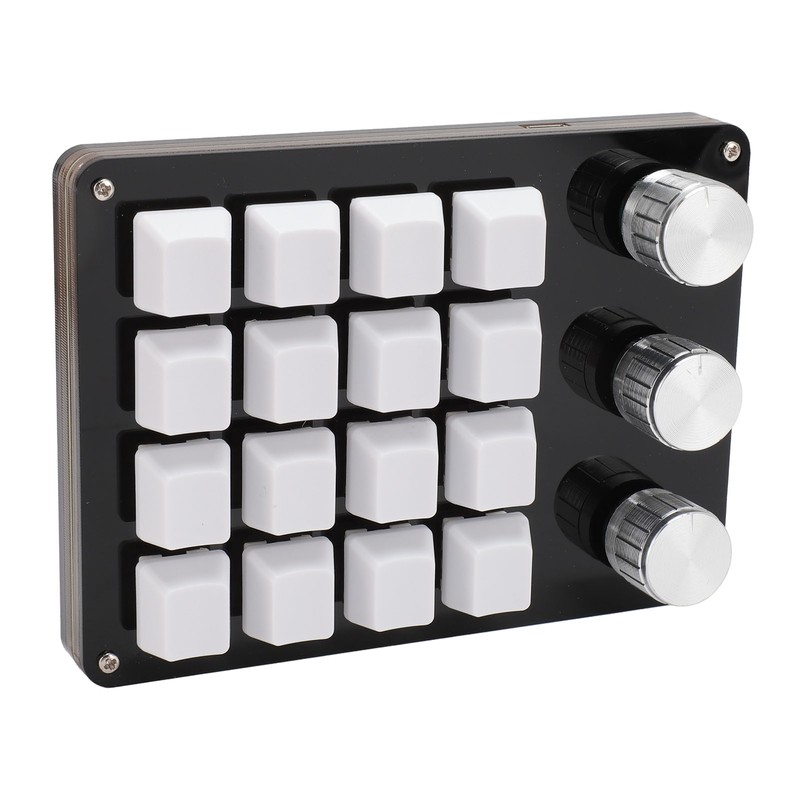 Mini 16 Key Keypad with 3 Knob Custom Programming Hot