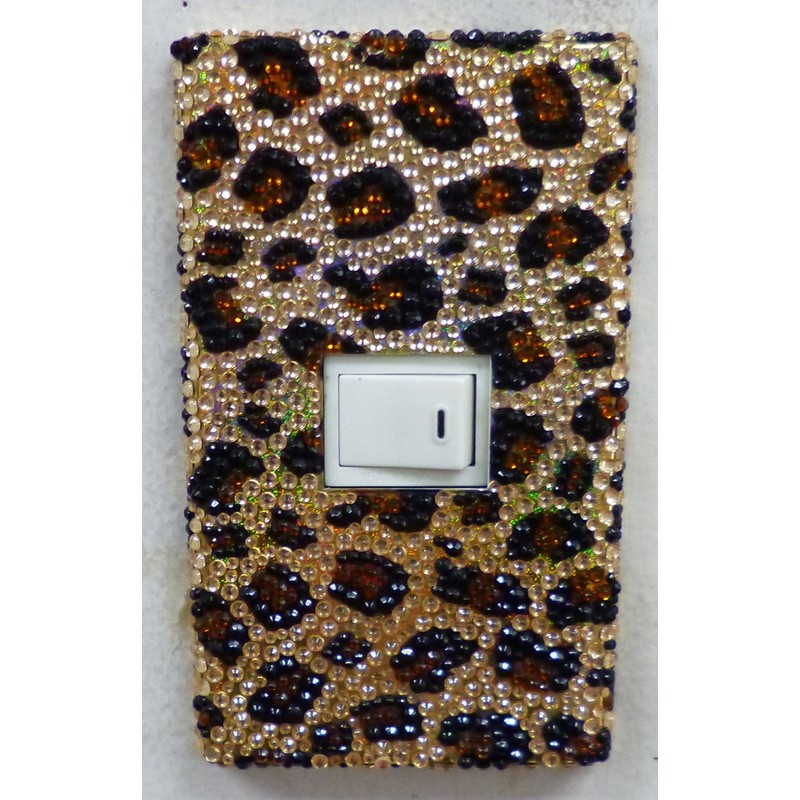 Decoration Switch Cover Rhinestone Wind Heart A 2 Mouth