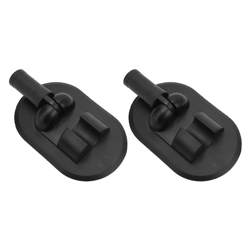 2PCS Inflatable Boat Tent Base PVC 180 Degree Rotation Kayak