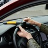 Relaxdays Car Steering Wheel Clamp Adjustable Steering Wheel Lock Car
