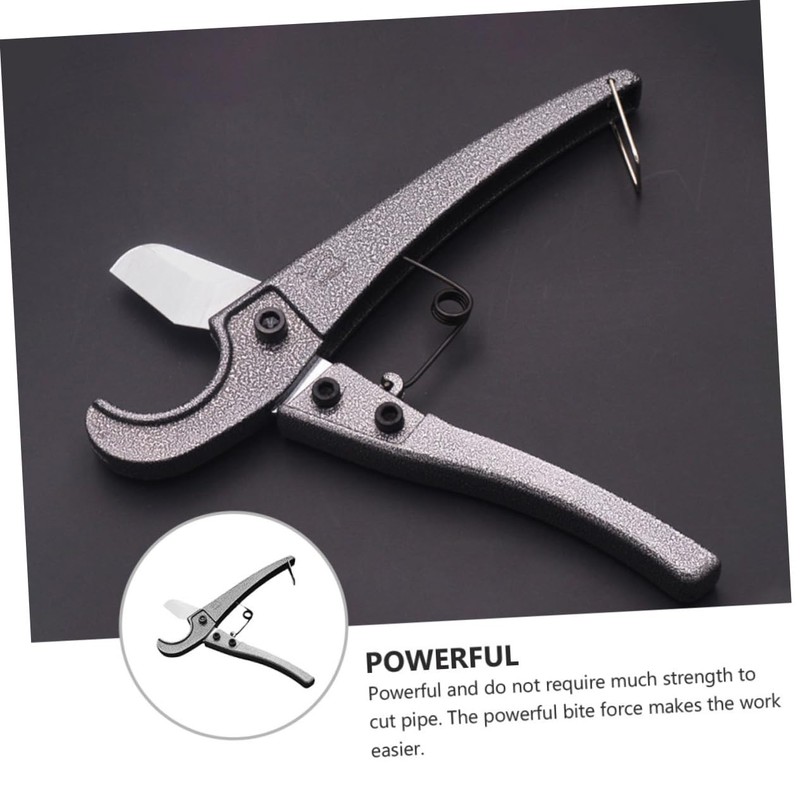Gadpiparty Ratcheting Tube Cutter Scissors for Ppr Pipes Ergonomic Grip