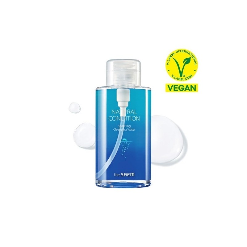 The Saem Natural Condition Carbonated Cleansing Water / 더샘 내추럴