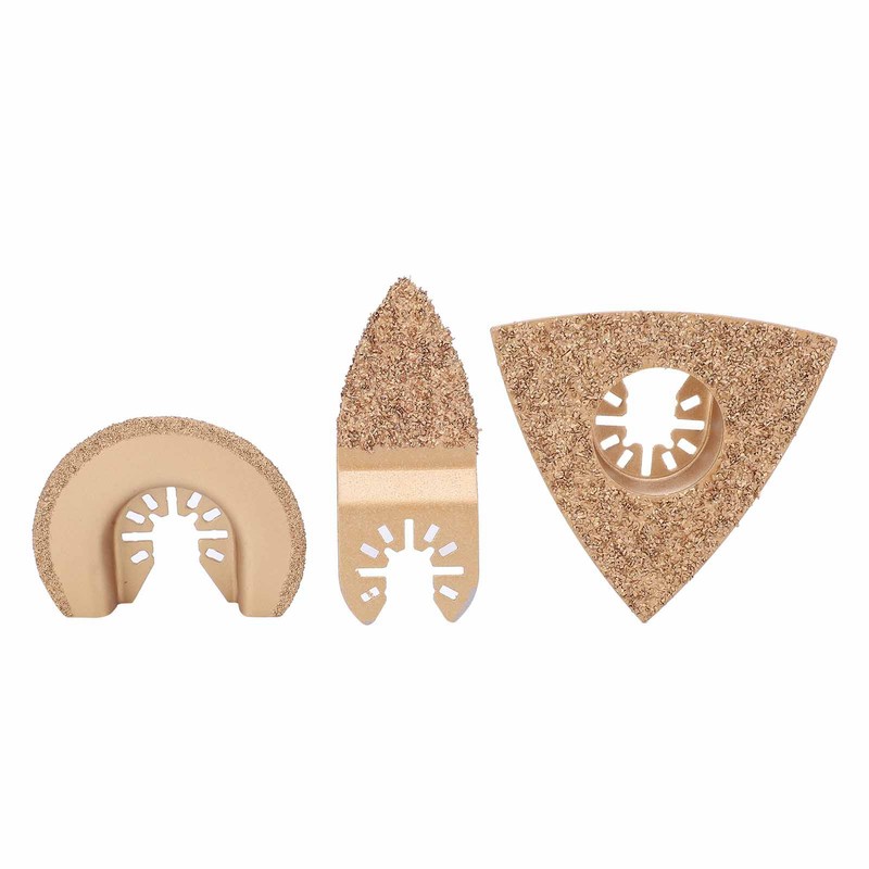 6PCS Hard Alloy Saw Blades Multifunctional Oscillating Saw Blades Tool