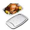 AIXXCUVQ Stainless Steel Spiked Carving Tray Versatile and Durable Metal
