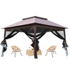Pop Up Gazebo 10x10 Ft Outdoor Gazebo Tent Easy Setup