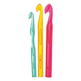 Crochet Hooks Set of 3 Large Size XXL Needle Size 10, 12 & 15