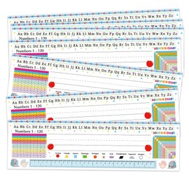 30 Sets Colorful Desk Nameplate Tags Stickers 4x14 Inch- Desk Toppers Nameplates Waterproof Desk Name Tags Classroom Nameplates Stickers