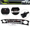 KAKABAS Front Grille with Daytime Running Light Bar Compatible with