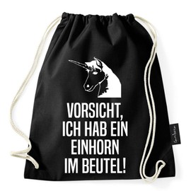 Sambosa, gym, sports bag with hipster quotes, black 