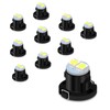 NIIIYTYB 10Pcs T4.2/T4 LED Bulb Climate Control Bulbs Wedge Instrument