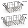 Expandable Stainless Steel Sink Drainer Basket for Washing Produce –