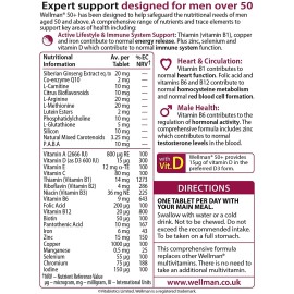 Vitabiotics Multivitamins & Minerals A-Z Men 50+ original  30 Tablets  One A Day 100%