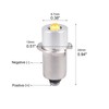 P13.5S LED Flashlight Bulb 3W DC 3-12V LED Conversion Kit