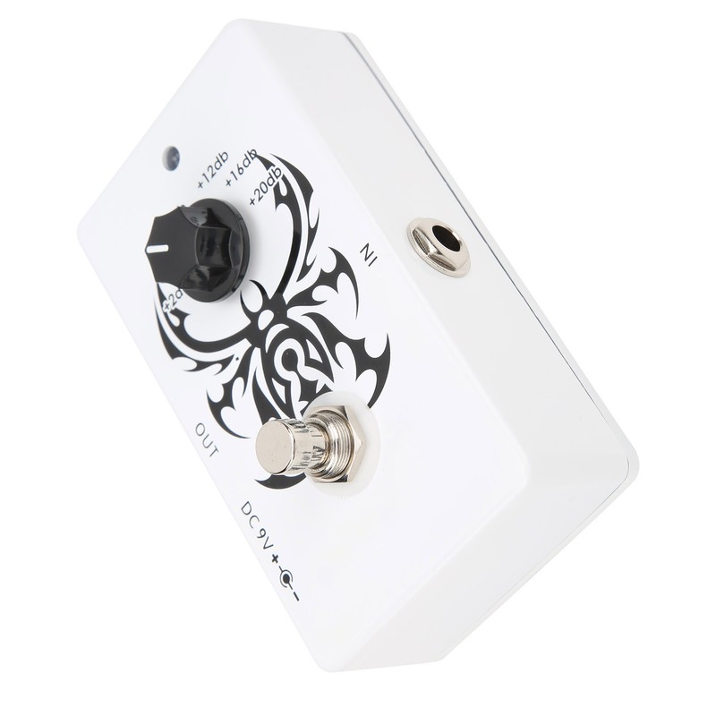 Guitar Effect Pedal Boost True Bypass Adjustable Portable Instrument Accessory