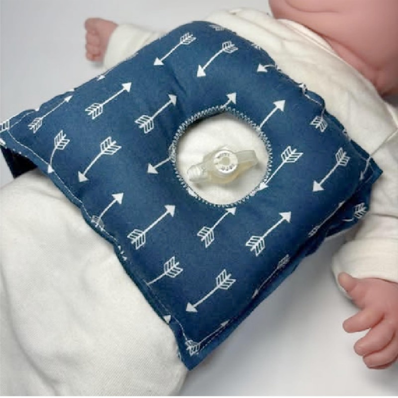 Arrow G-tube Pillow Belt for Infant Tummy Time
