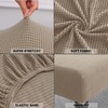 SPRINGRICO Bar Stool Covers Set of 4, Stretch Washable Barstool