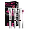 HOPHAT 3PCS Peel Off Lip Stain Lip Tint Set, Matte