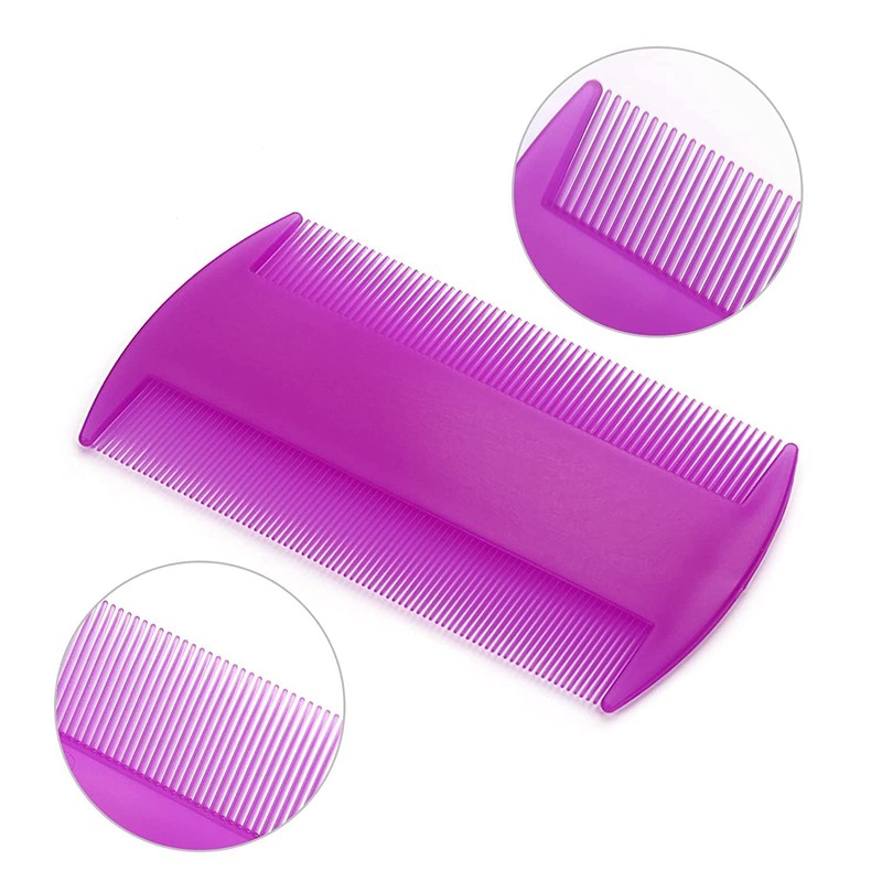 Disposable Lice Combs Individually Wrapped, 20 Pack Dandruff Comb Remover