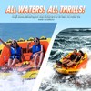 IWIQI Heavy-Duty Towable Tube for Boating, Boat Tubes with 840D