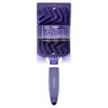 Swissco Pro Gel Grip Vented Hair Brush Gloss (Electric Blue