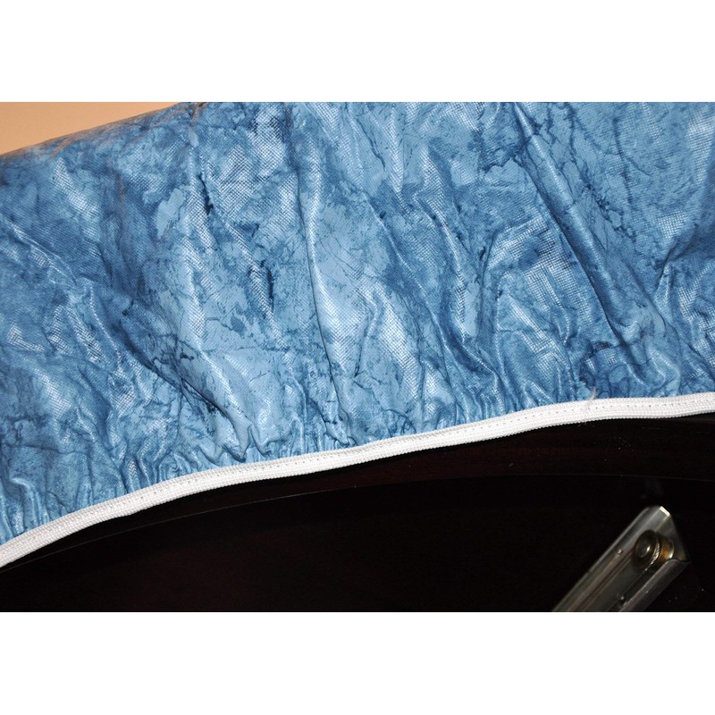 LAMINET - Mantel acolchado de lujo con bordes elásticos y