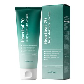 Mediflower Houttuynia cordata 70 daily moisturizing cream 120ml / 메디플라워 어성초 70 데일리 수분크림 120ml
