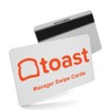 25 Toast POS Manager Swipe Cards + 1 Credit Card