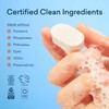 BLUELAND Plastic-Free Dishwasher Detergent Tablets, 120 Count, Unscented – Eco-Friendly,