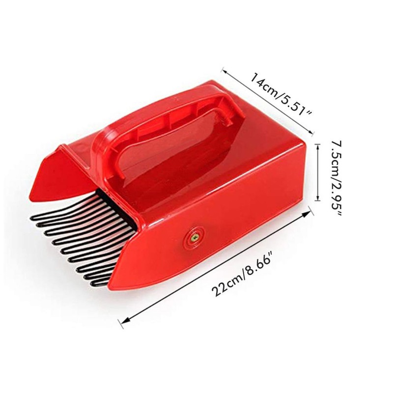 Berry Picker with Metallic Comb and Handle for Easier Berry