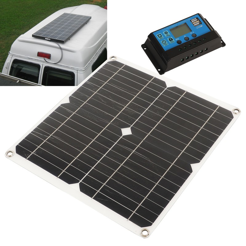 Solar Panel Monocrystalline Silicon Waterproof High Performance for RV Car