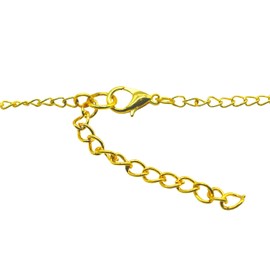 Natural Gold Pyrite Beads Dainty Bar Necklace, Gemstone Jewelry 18" Chain, Energy Healing Crystal, Wedding Birthday Gift For Her (Pyrite)