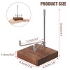 Hipiwe Crystal Display Stand Adjustable Metal Arms Display Stand Easel