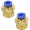 Pneumatic Plug Connection 1/2 Inch to 16 mm Pneumatic Hose