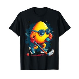 Cartoon Hockey Character T-Shirt
