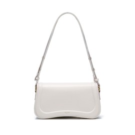 JOLLQUE Crescent Shoulder Bag for Women,Small Leather Dumpling Crossbody Bags,Unique Trendy Designer Handbag Purse Strap(Green)