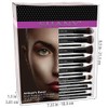 SHANY Artisans Easel 18 Piece Elite Cosmetics Brush Collection, Black