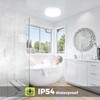 hepside LED Ceiling Light,3000K/4000K/6500K 3 Color Temperature, Waterproof IP54 LED