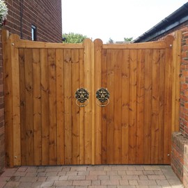 15.6 cm Lion Head Door Knocker, Antique Bronze Door Knocker Lion with Screws, Brass Lion Head Door Knocker for Front Doors, Main Canopies