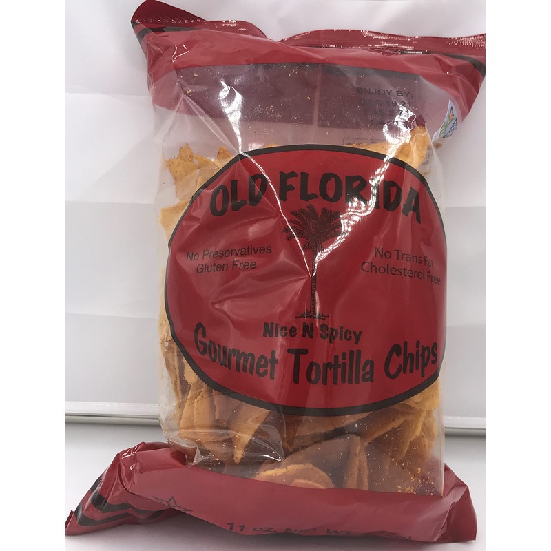 Old Florida Gourmet Tortilla Chips - VARIETY PACK OF FOUR