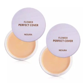 Neshura 네슈라 데이브 플라워 퍼펙트 커버 23g X 2개 Nesura Dave Flower Perfect Cover 23g X 2 pcs [1 number X 2 pieces]