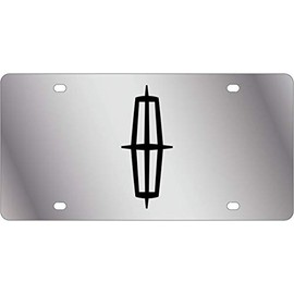 Eurosport Daytona 1701-1 Stainless Steel Lincoln Logo License Plate