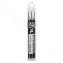 Pilot Refill FriXion Ballpoint Pen 0.4mm Black 3 pieces LFPKRF30S43B