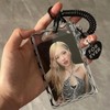 runrayay KPOP Photo Card Holder, Clear Black Cat Acrylic Card
