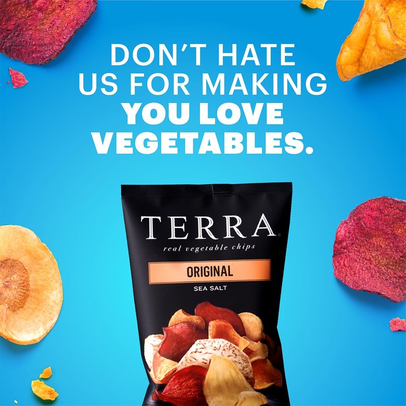 Terra Original Sea Salt Real Vegetable Chips 1.5 oz (Pack