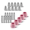 STAHLWERK AG-60 Plasma Accessories Wear Parts Plasma Nozzles + Electrodes